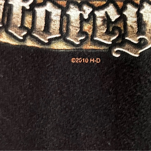 Harley Davidson Motorcycle Pirate Skull Orlando Florida HD T Shirt XL - Picture 6 of 10